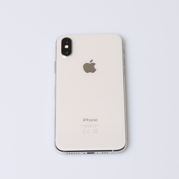 Komplettes Gehäuse für iPhone XS A2097 in Silber Grade B Front